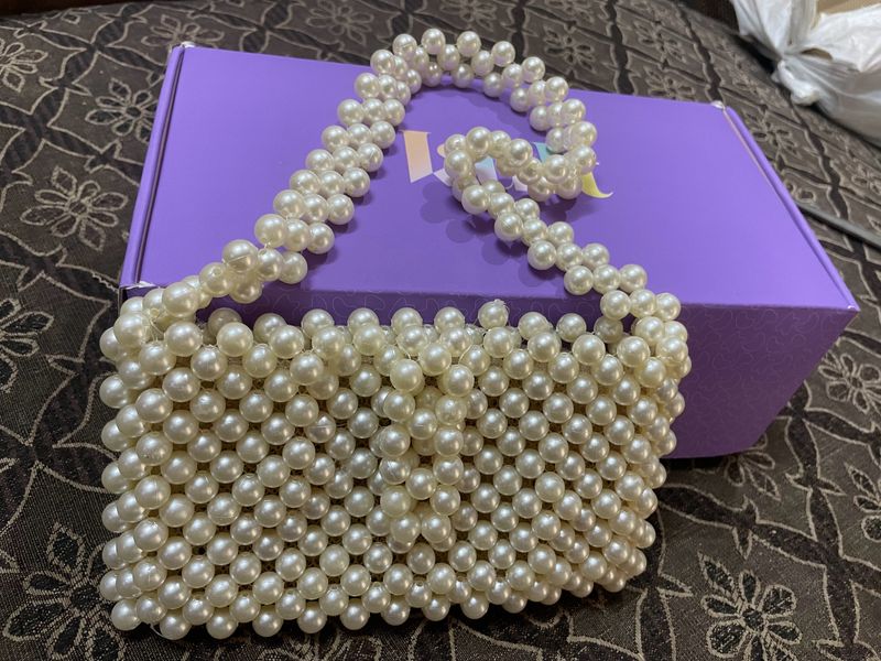 Unused Beaded Bag Bought From Top Knot