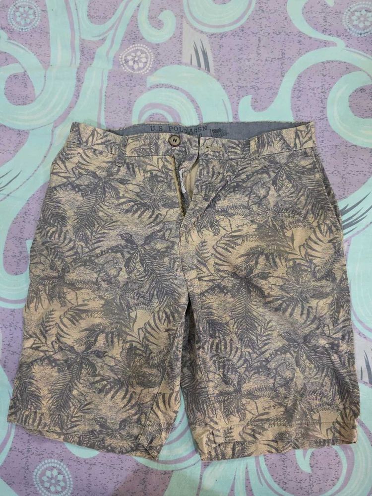 Patterned USPA Shorts