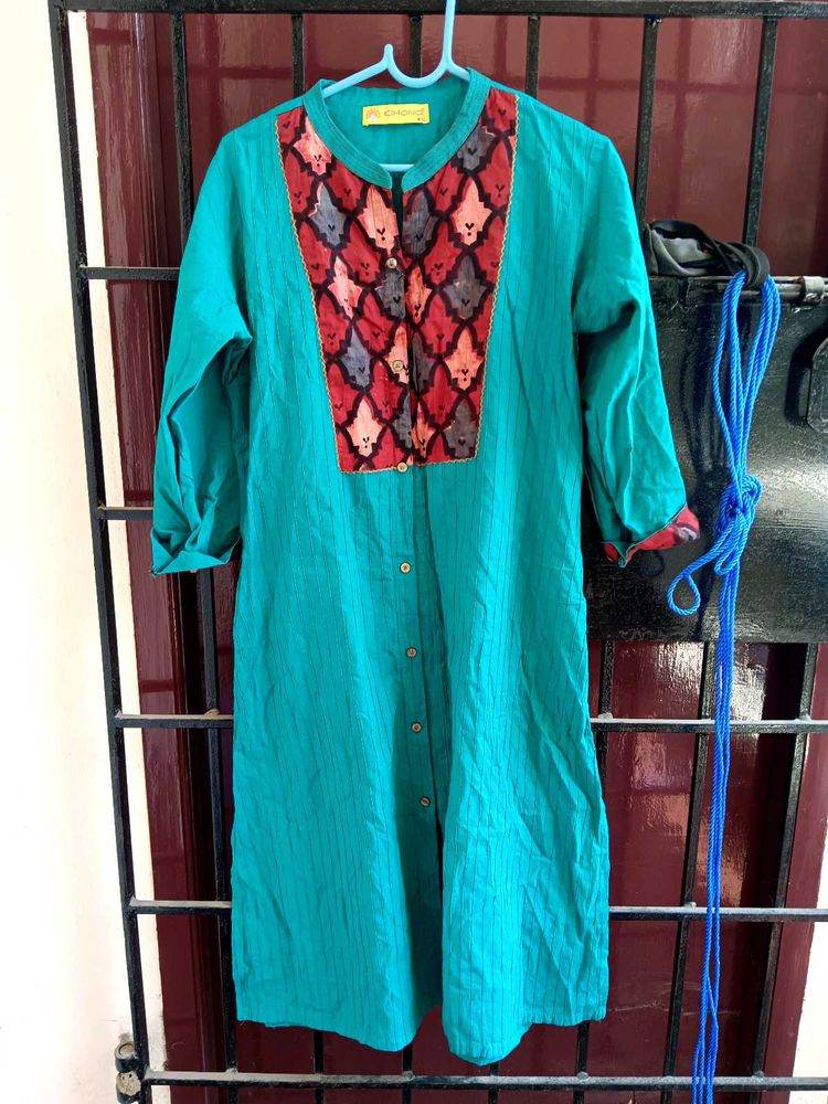 Teal Tunic Dress