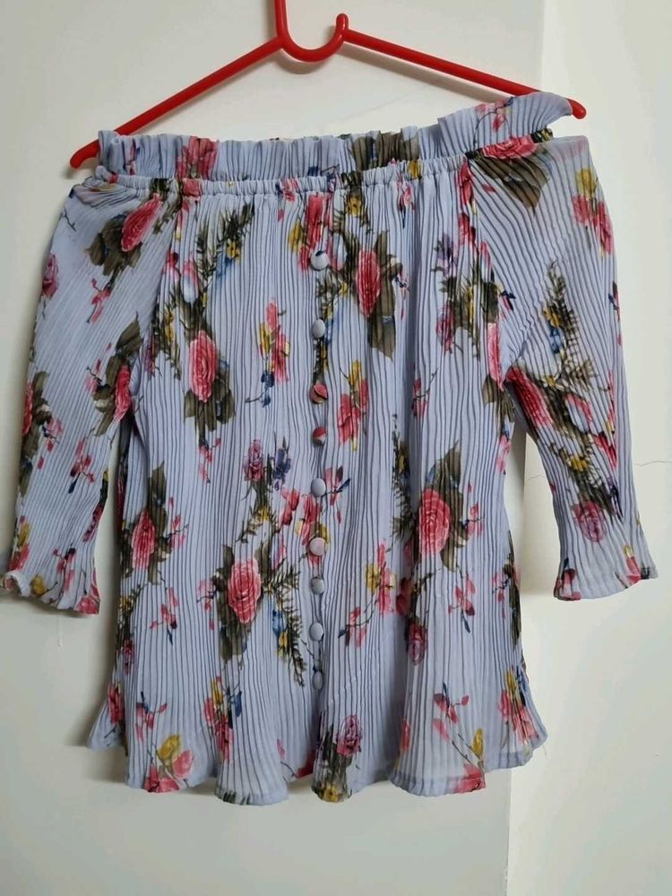 Lavender Stetchable Top