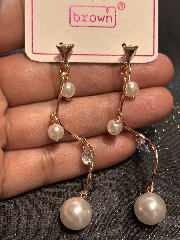 Combo Of 3 Korean Earrings