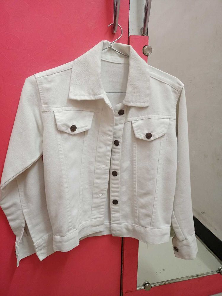 White Denim Jacket