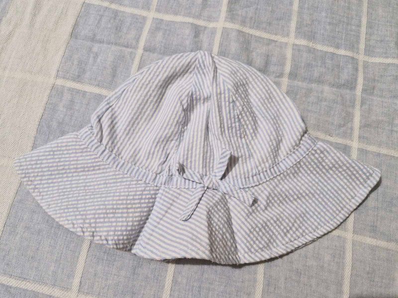 Girl's Sun Hat - Striped