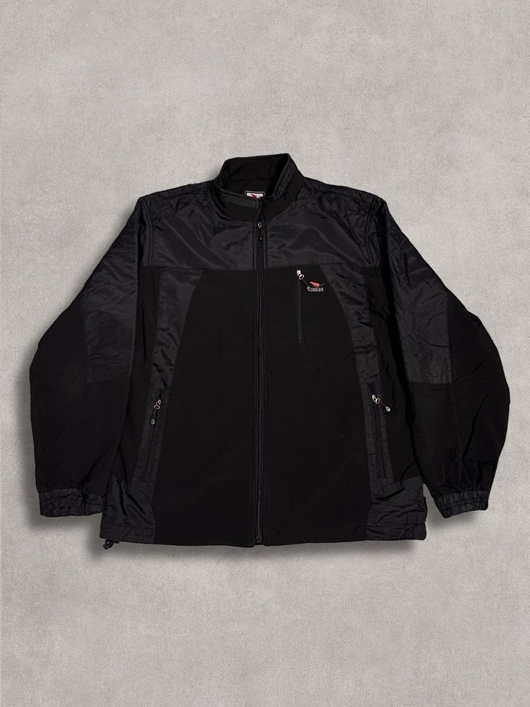 Black Windbreaker Jacket