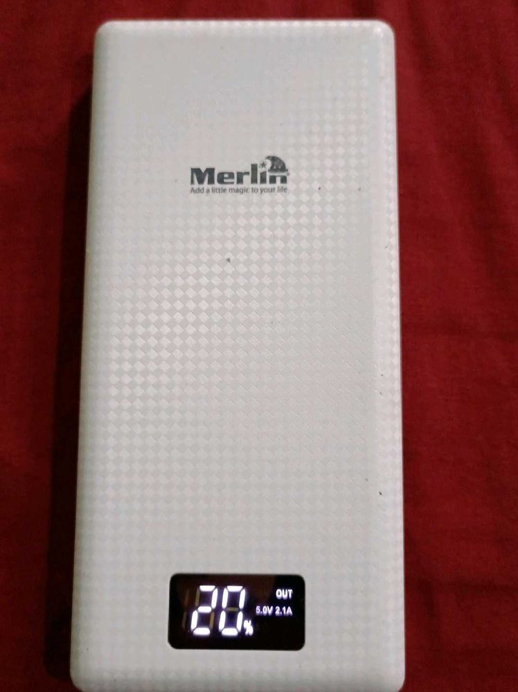 Merlin 20000-mAh Power Bank 20kmAh