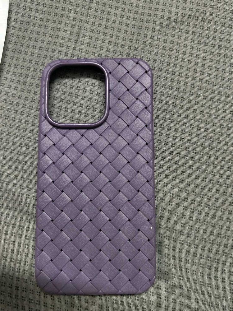 Purple Woven Phone Case