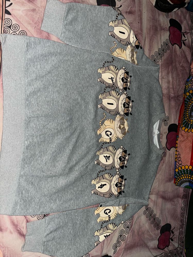 Fun Animal Print Pullover