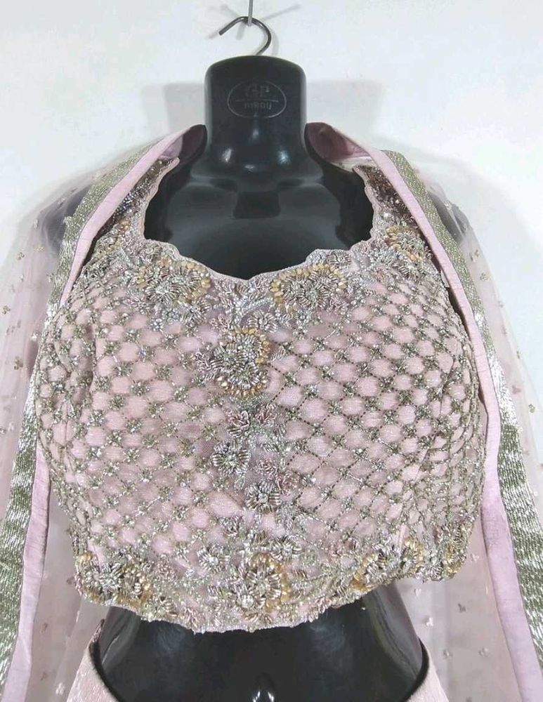 Heavy Wedding Embroidered Leghanga