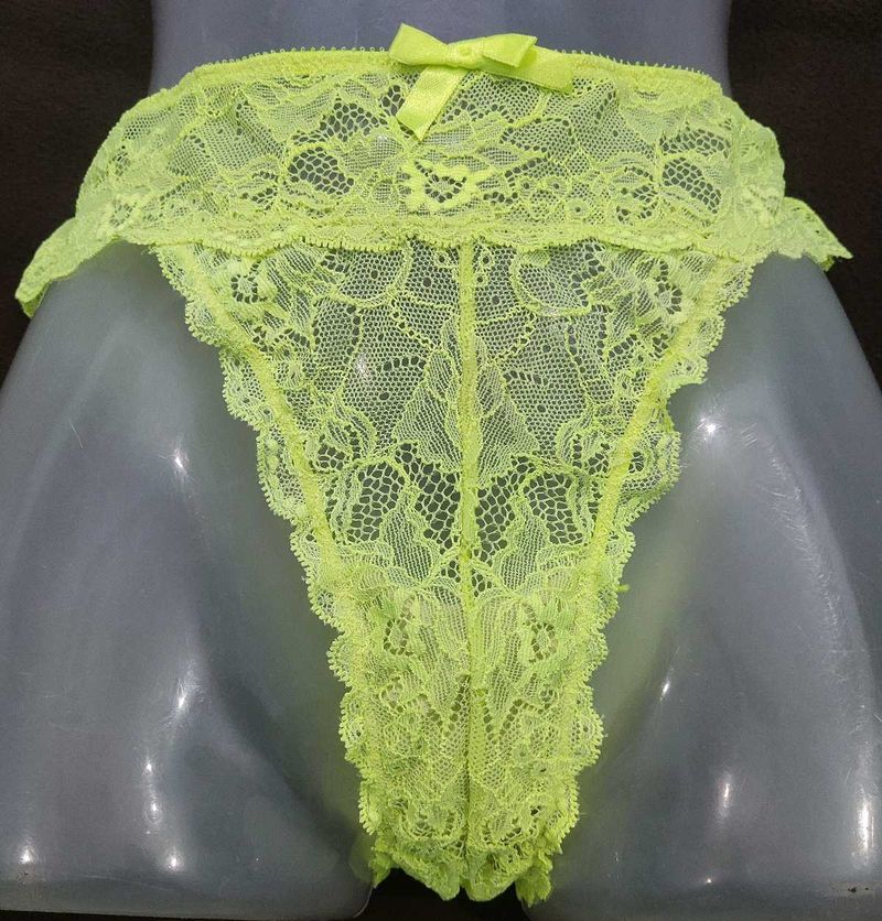 Neon Lace Thong 🔥