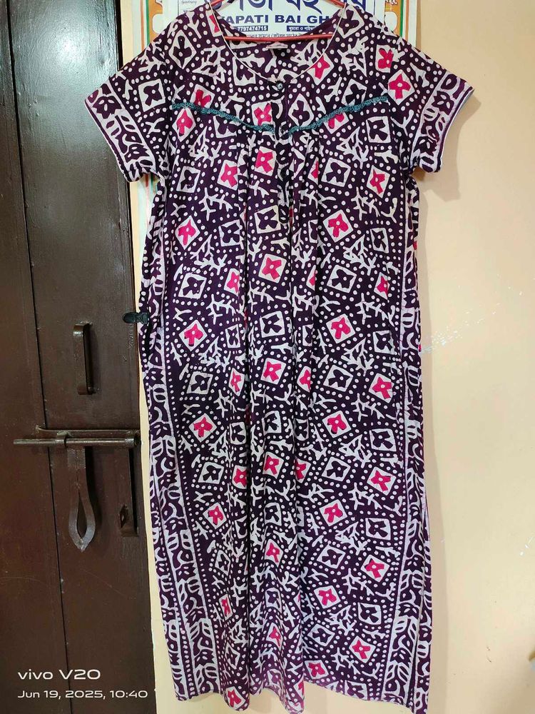 Printed Nightgown