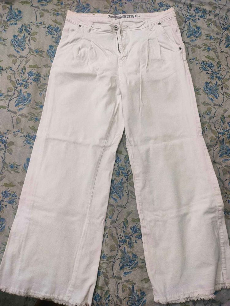 Roadster White Baggy Jeans🤍