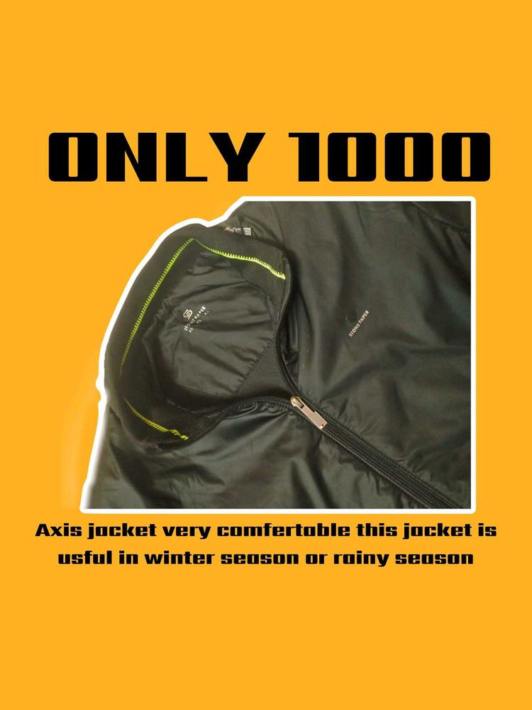 axis jacket, comfertable &amp; use in rainy season or