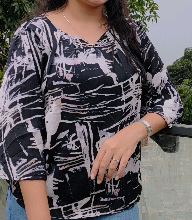 Stylish Printed Top