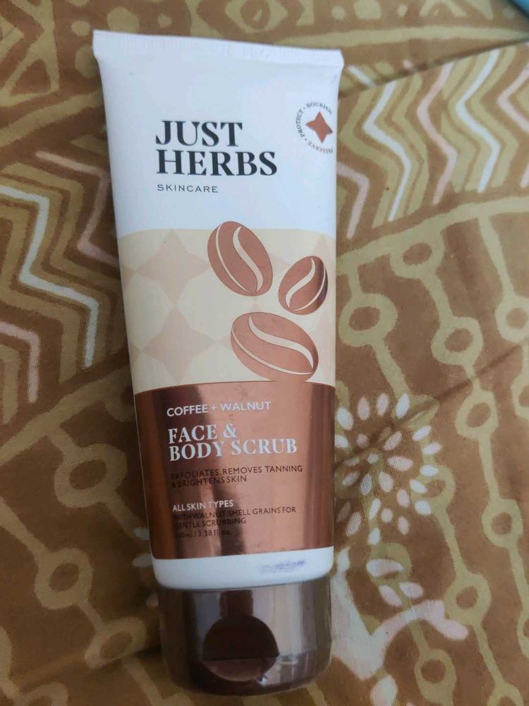 Just Herbs Face &amp; Body Scrub