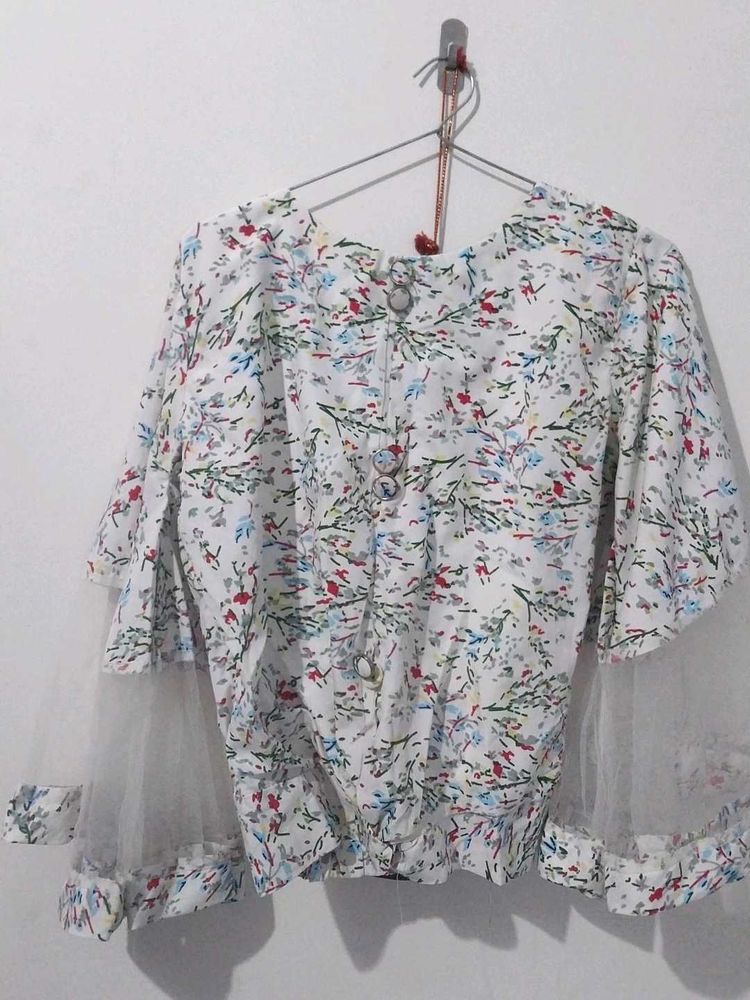 Floral Print Blouse