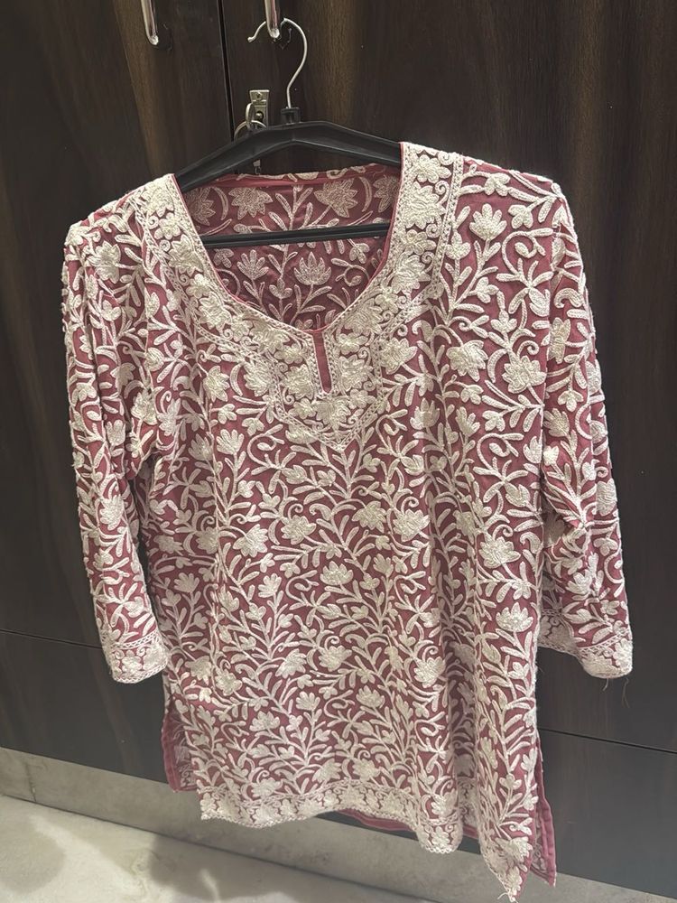 Embroidered Tunic Top