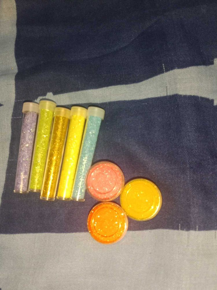 Glitter Tubes &amp; Pots Set