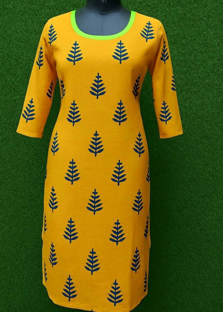 Yellow Kurti