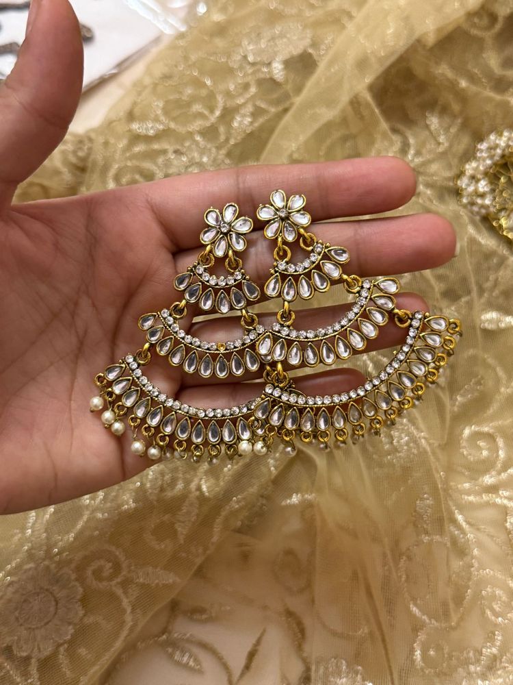 kundan like earrings