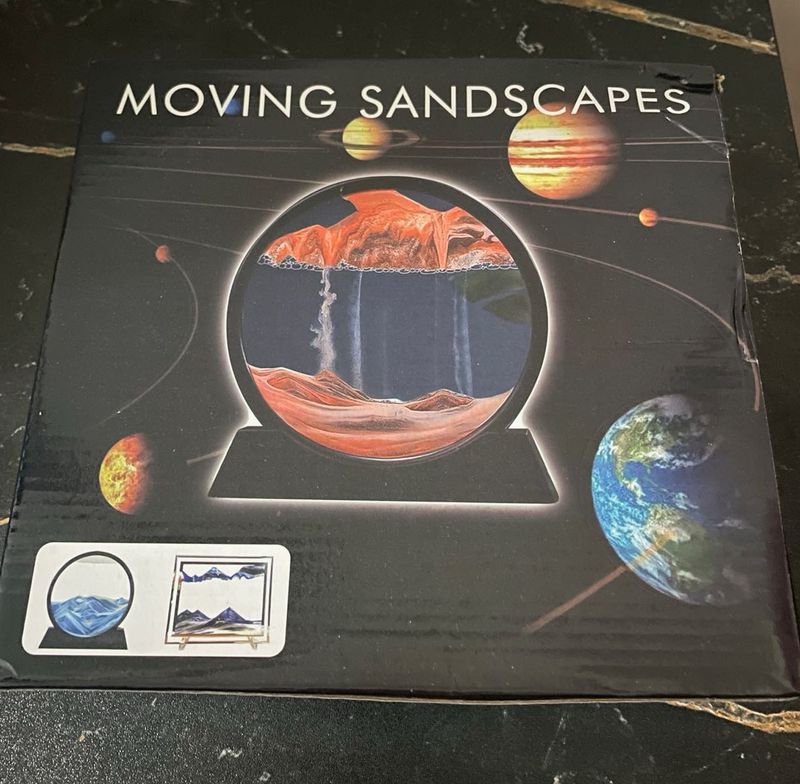 Moving Sandscapes – Mesmerizing Sand Art Frame