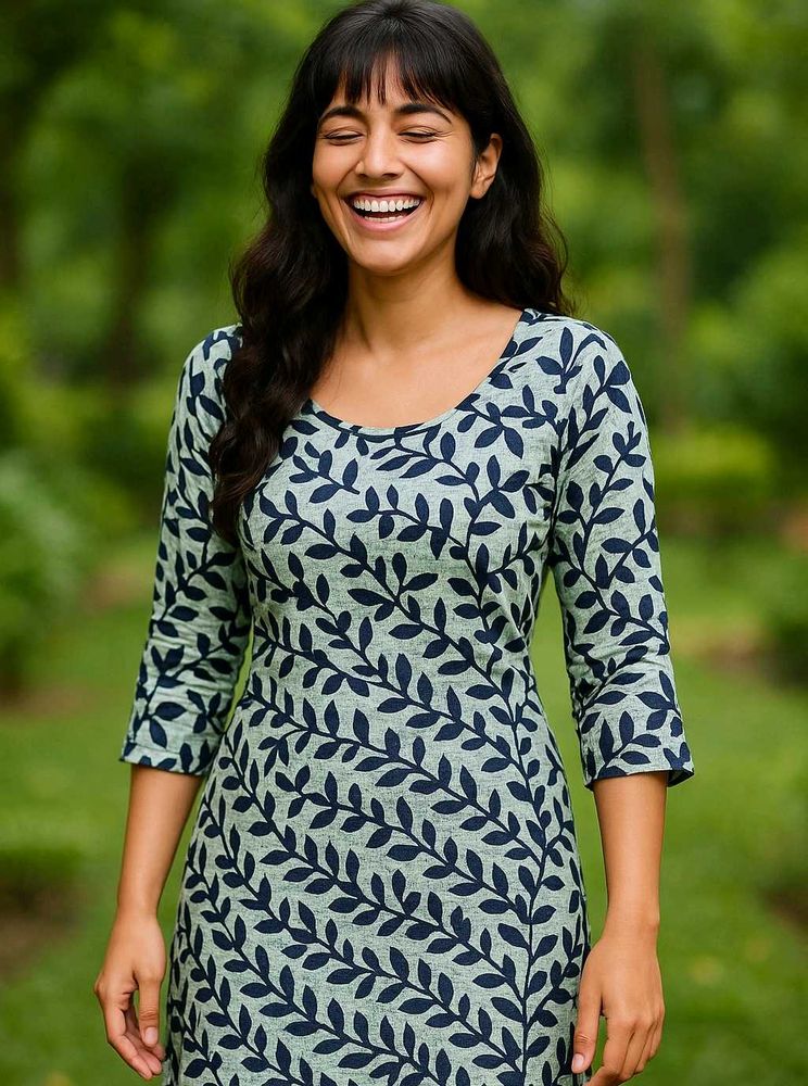 Cotton Straight Casual Kurthi