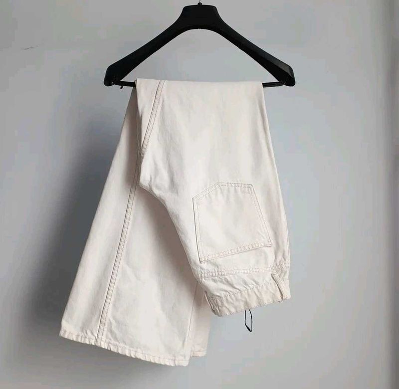White/ Off White Zara Jeans