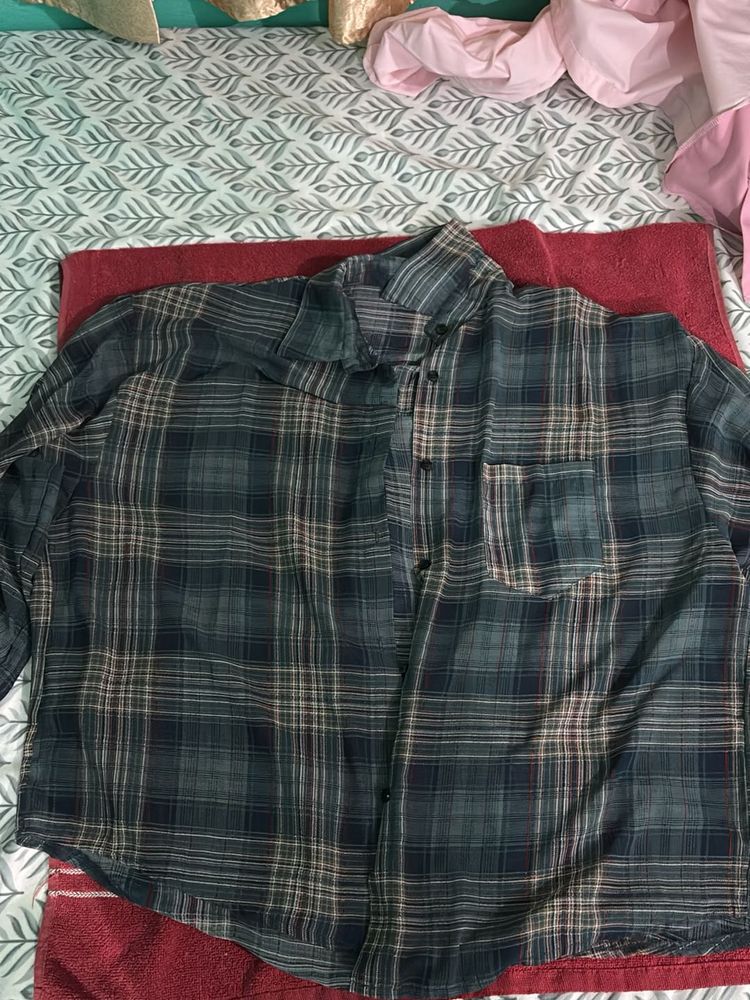 Plaid Flannel Shirt