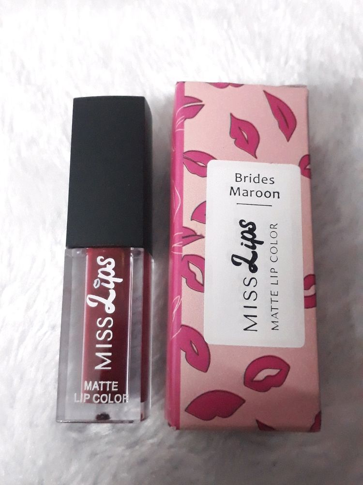 Miss Lips Matte Lip Color Mini Liquid Lipstick Sha
