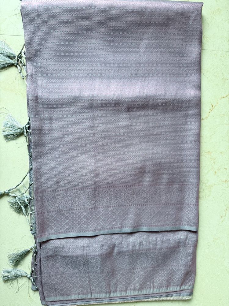 Soft Silk With Dual Shade Saree