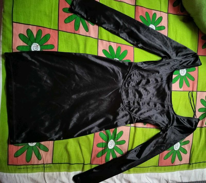 Black Corset Dress - H&amp;M