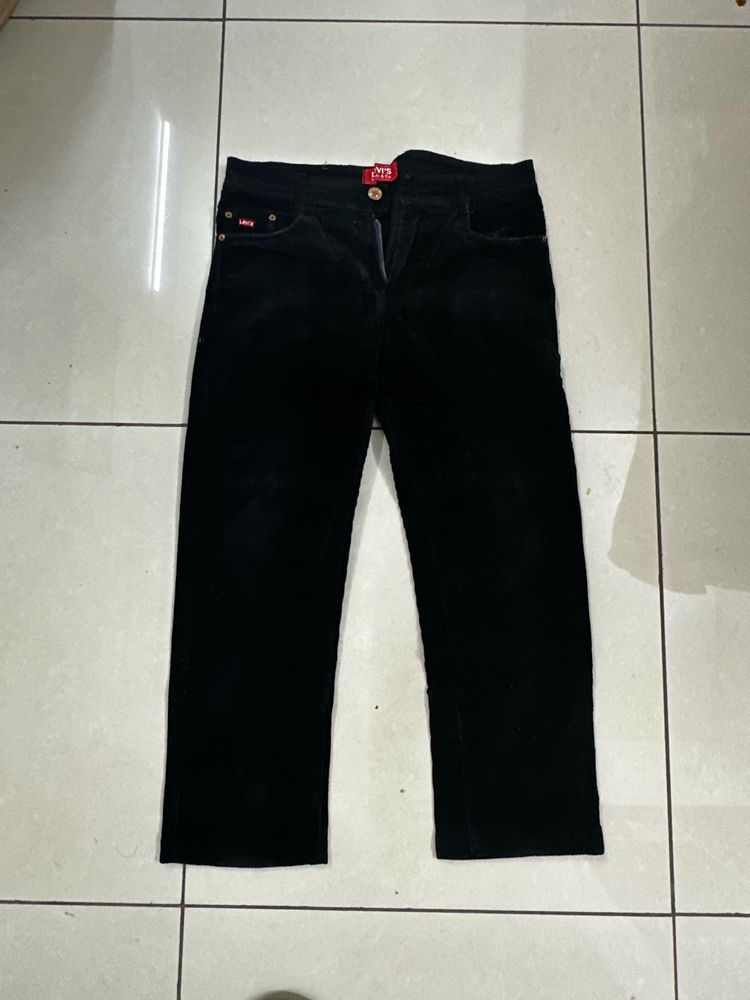 Black Corduroy Pants