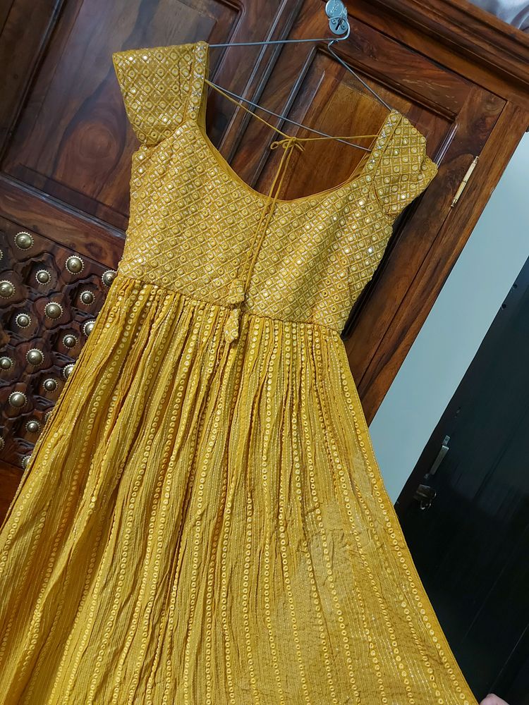 Pastel Yellow Naira Cut Suit(weared Pics)
