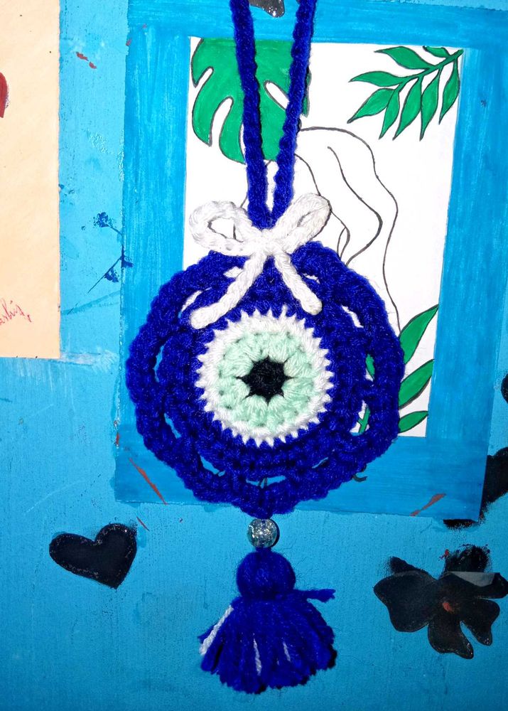 Crochet Evil Eye Amulet🧿