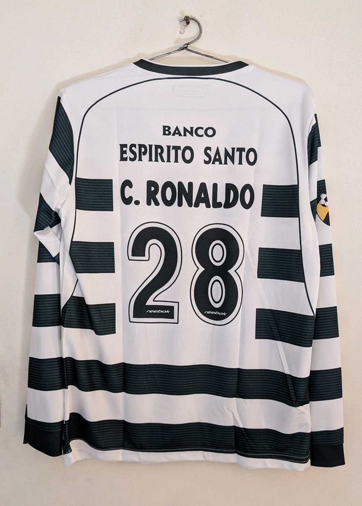 Ronaldo Sporting Lisbon Full Sleeve Jersey - New