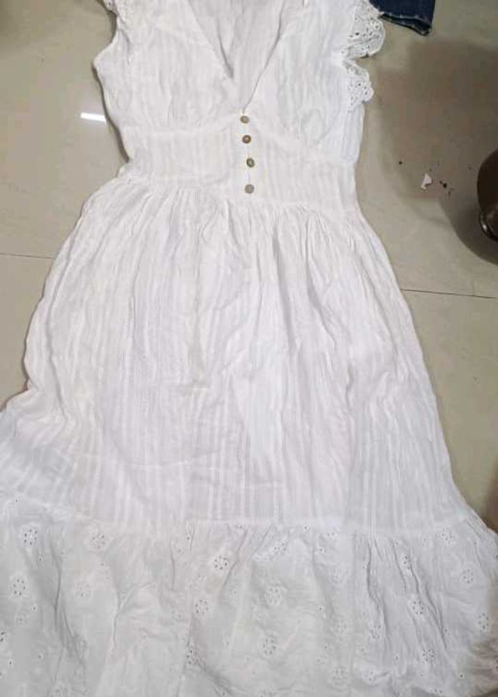 White Eyelet Sundress