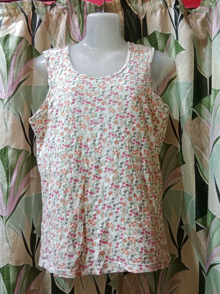 Floral Sleeveless Top