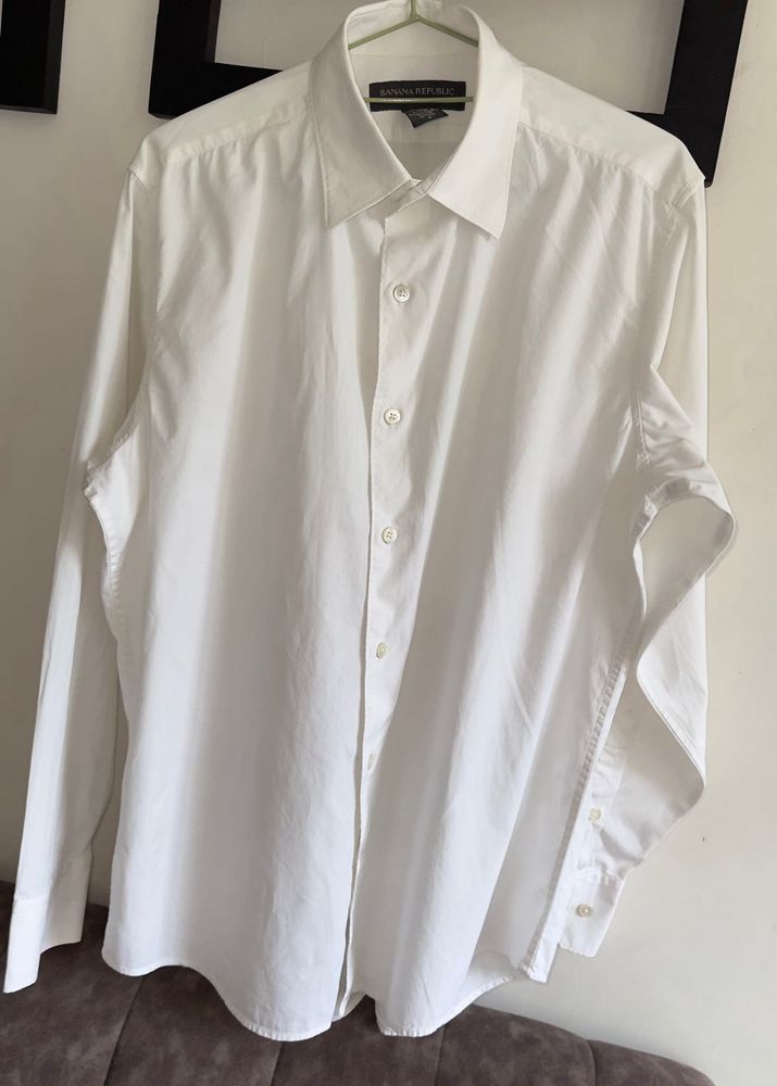 Banana Republic Premium White Shirt