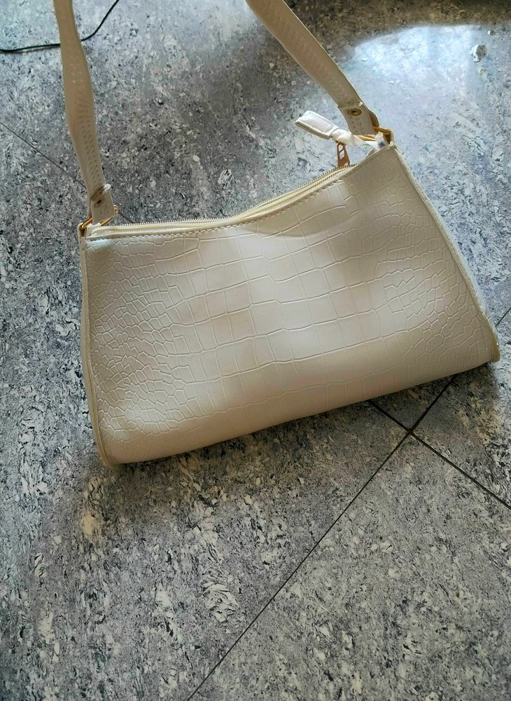 Latest Sling bag White Color