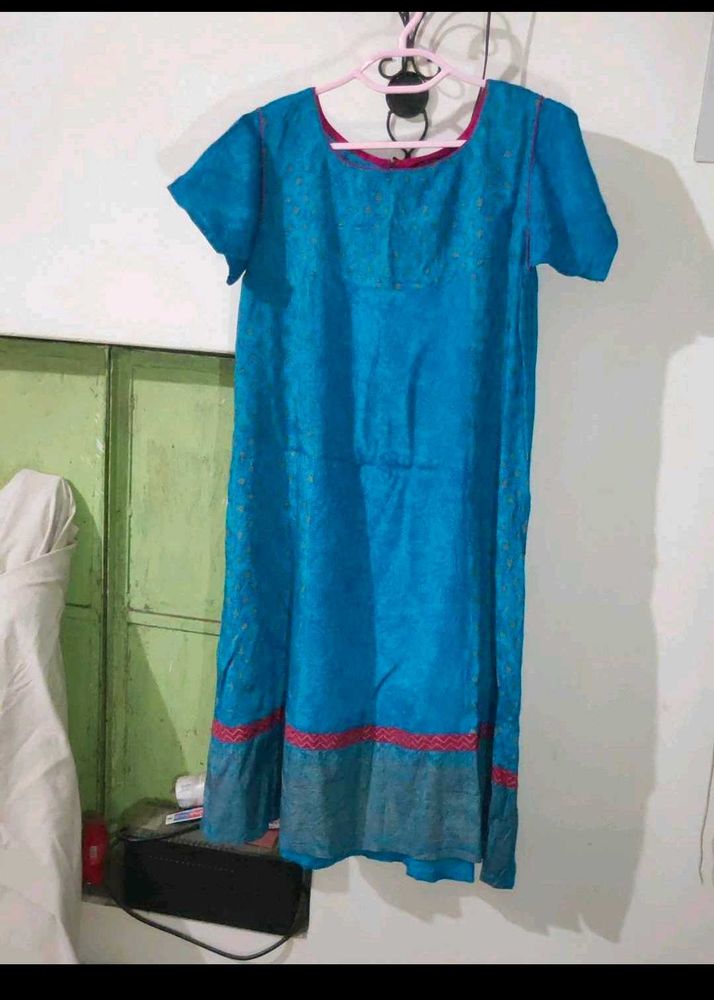 Blue Colour Kurta