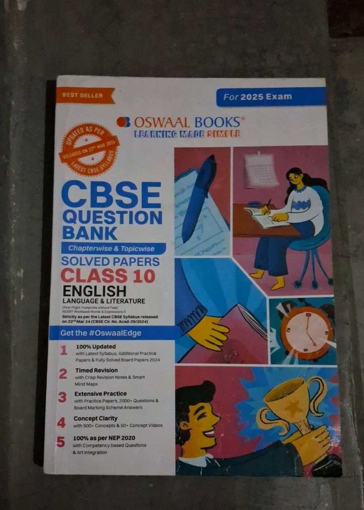 CBSE CLASS 10 Oswaal English Question Bank 2024-25