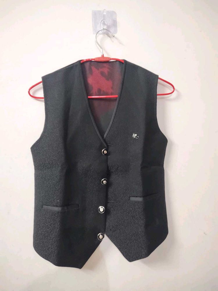 Stylish Black Waistcoat