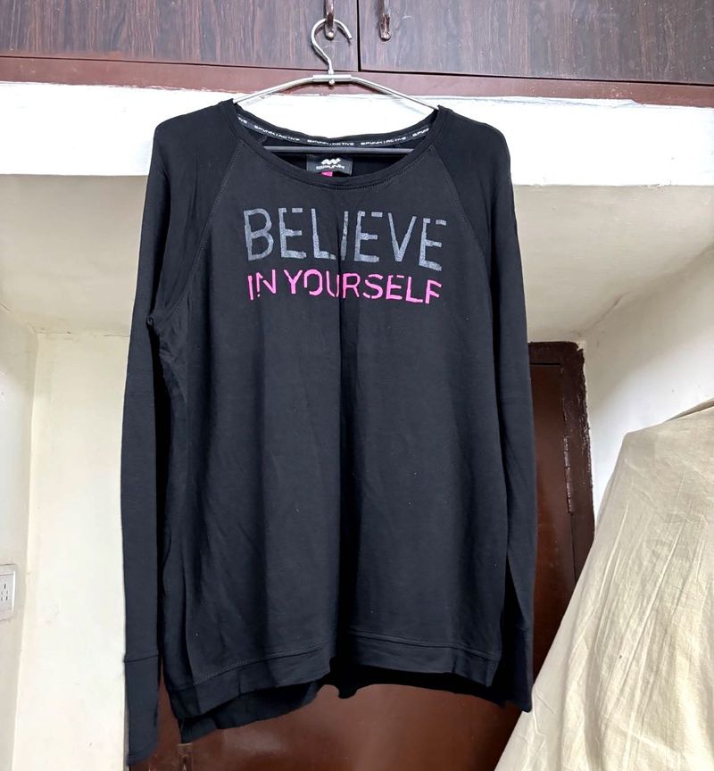 “Spunk” Athletic Believe In Yourself Sweatshirt