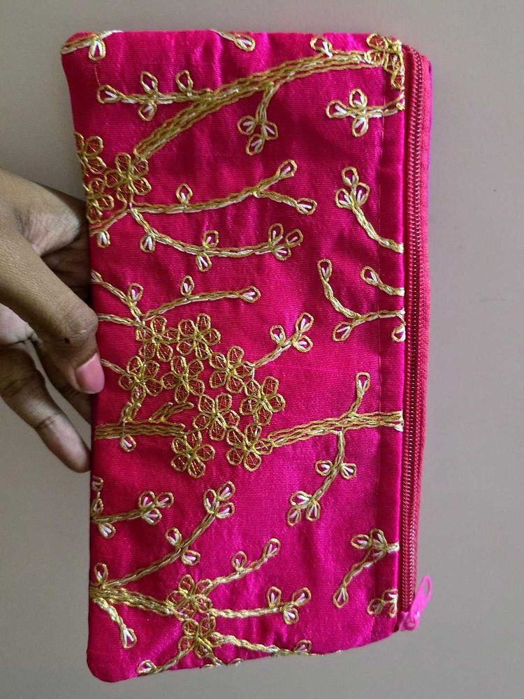 Embroidered Pouch