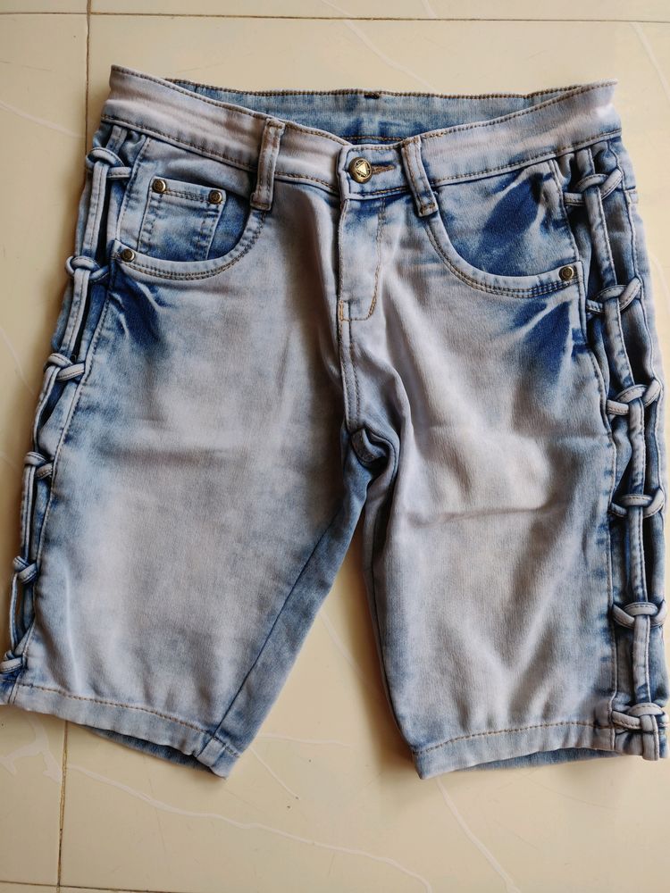 Jeans 3/4 Shorts