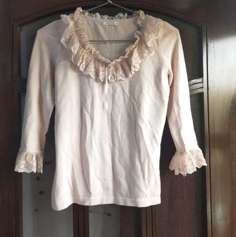 Period drama Lace Top