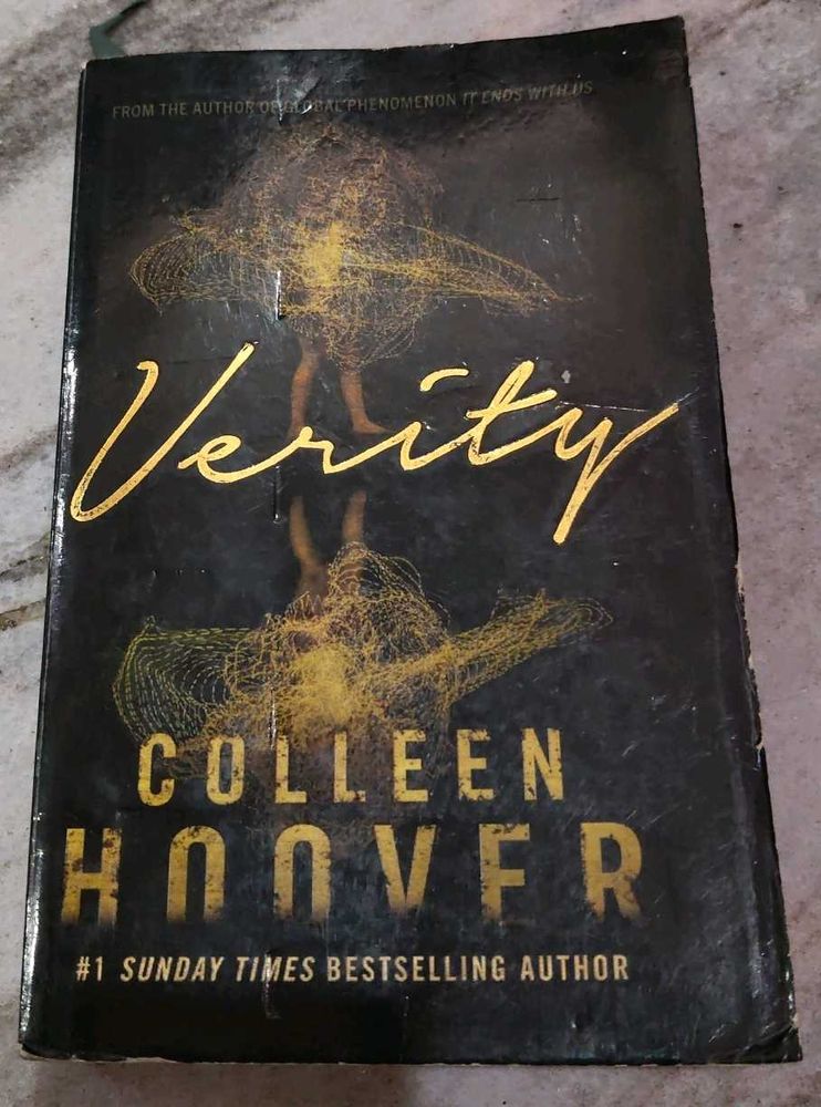 Famous Thriller Book VERITY by Colleen Hoover
