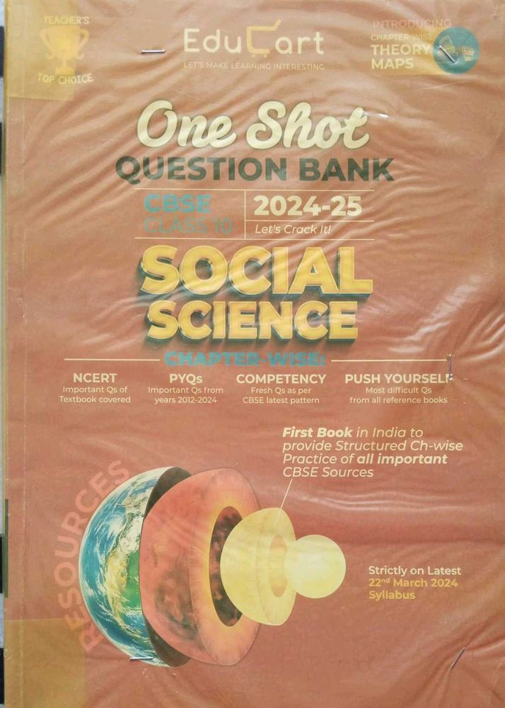 Class 10 One Shot Question Bank Of Social Science