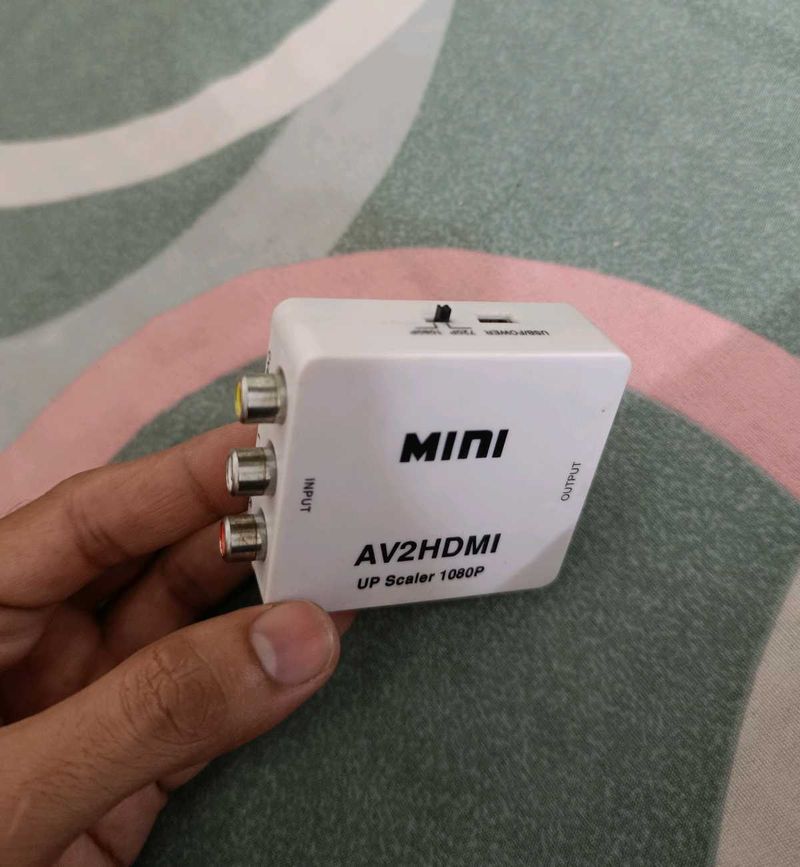 AV(RCA) to HDMI Converter With 720/1080p Option