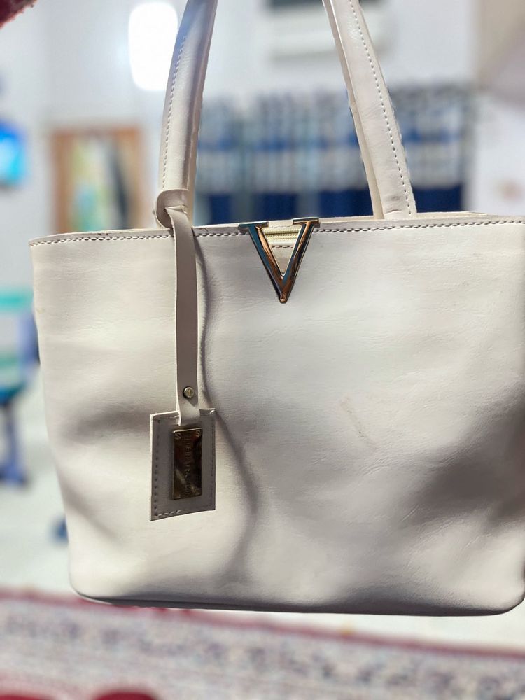 Elegant Ivory Tote Bag