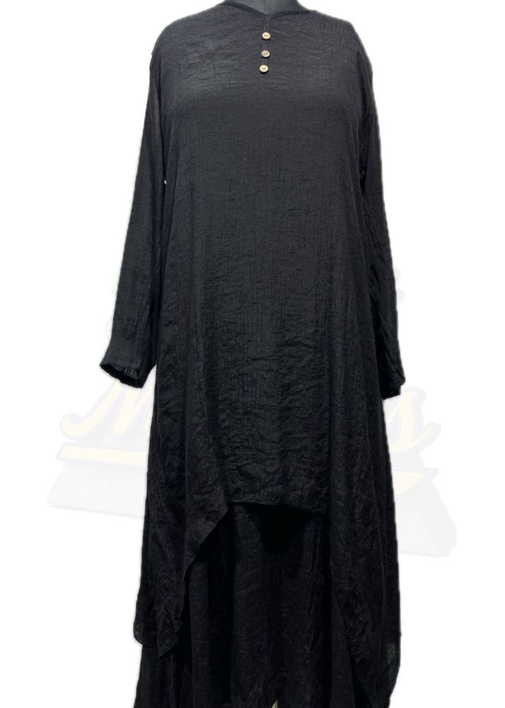 Stylish Black Long Dress